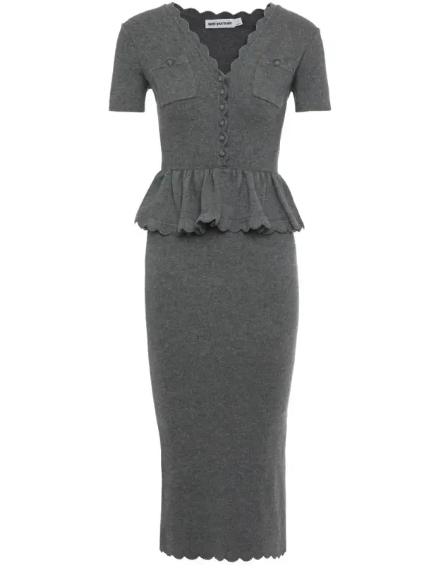 Knit Midi Dress