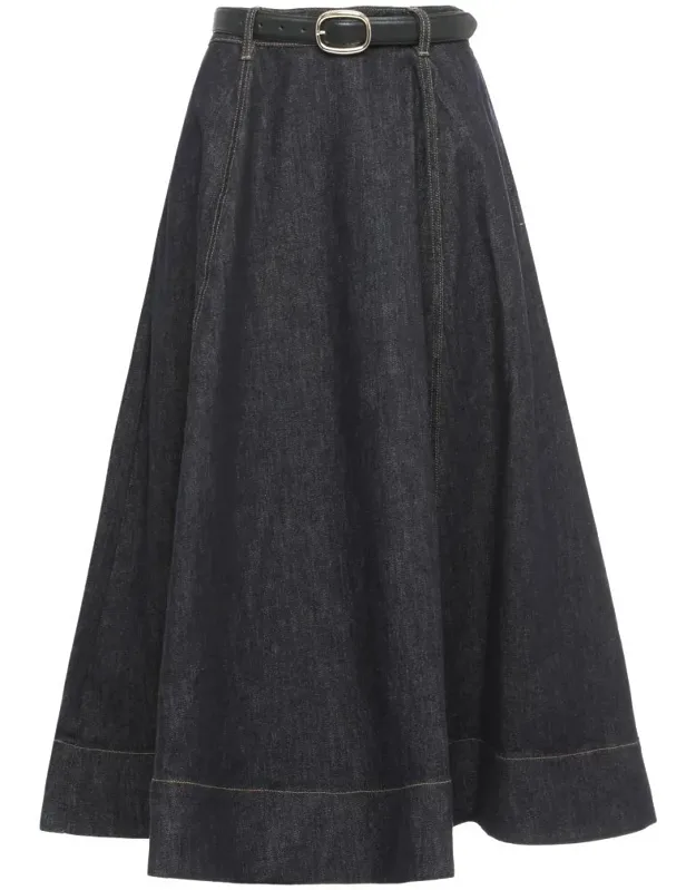 Flared Midi Dress