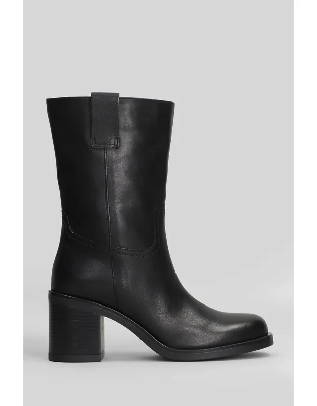 Mia Low High Heel Ankle Boot