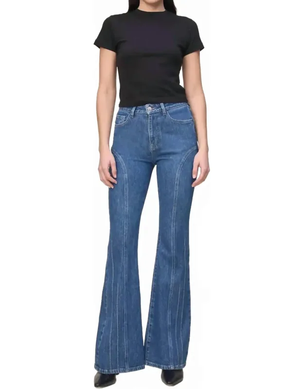 High Rise Flare Jeans
