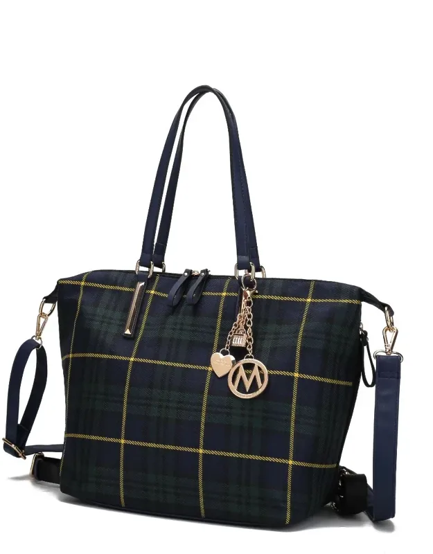 Layla Tote And Backpack With Multiple Compartments