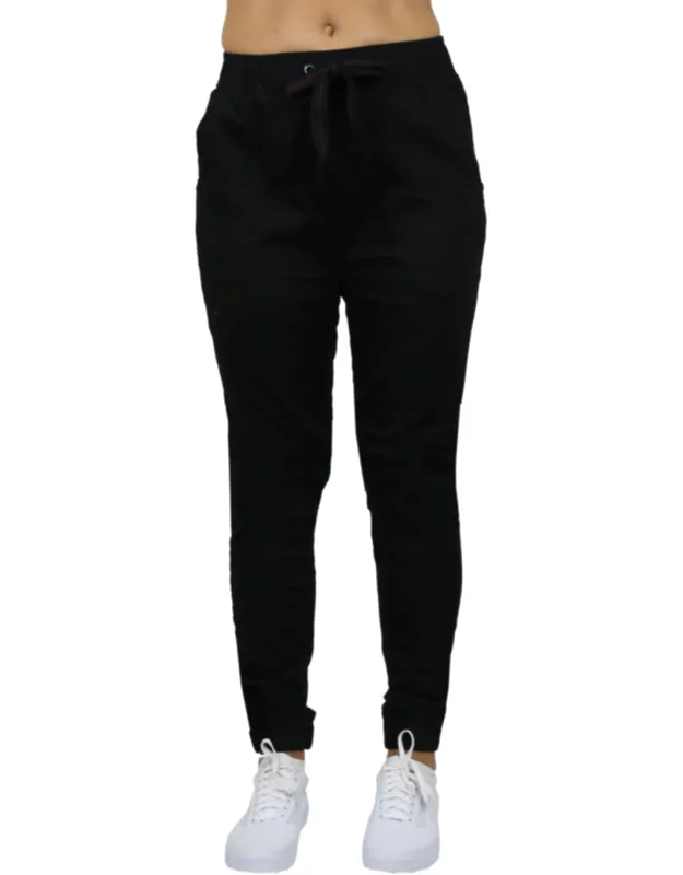 Loose Fit Twill Jogger Pants