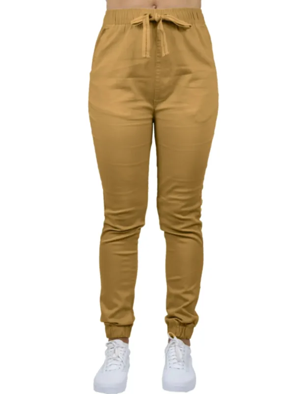 Loose Fit Twill Jogger Pants