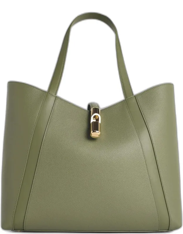 Shopping Goccia Leather Bag