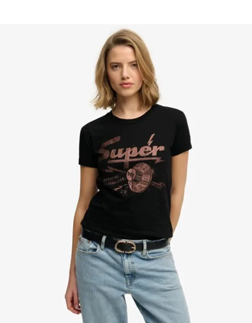 Band Merch Fitted T-shirt