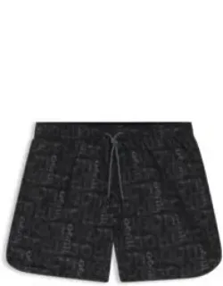 Swim Shorts With All-over Print
