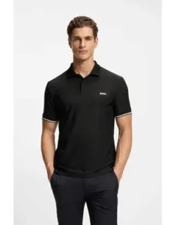 Bodymap-detail Polo Shirt With Quick-dry Performance