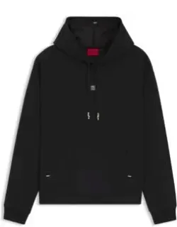 Stacked-logo Hoodie In A Relaxed Fit