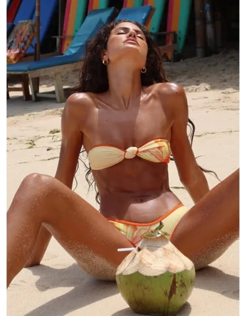 Cacilia Twist Bandeau Bikini Top