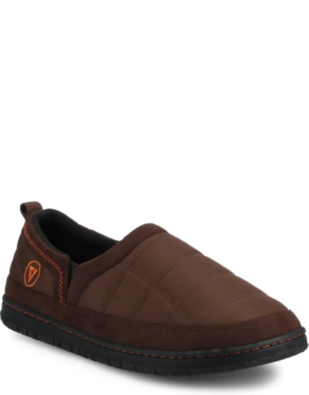 Quilted Shearling Slippers
