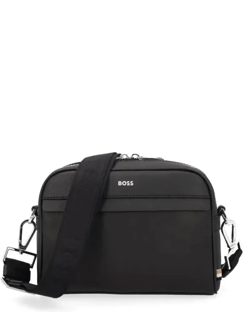 Bag With Logo - 100% Leather, Unique Size