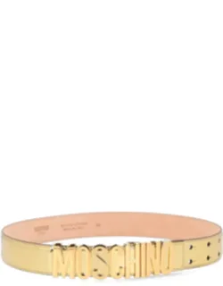 Belt With Logo, 40% Polyester, 38% Polyurethane