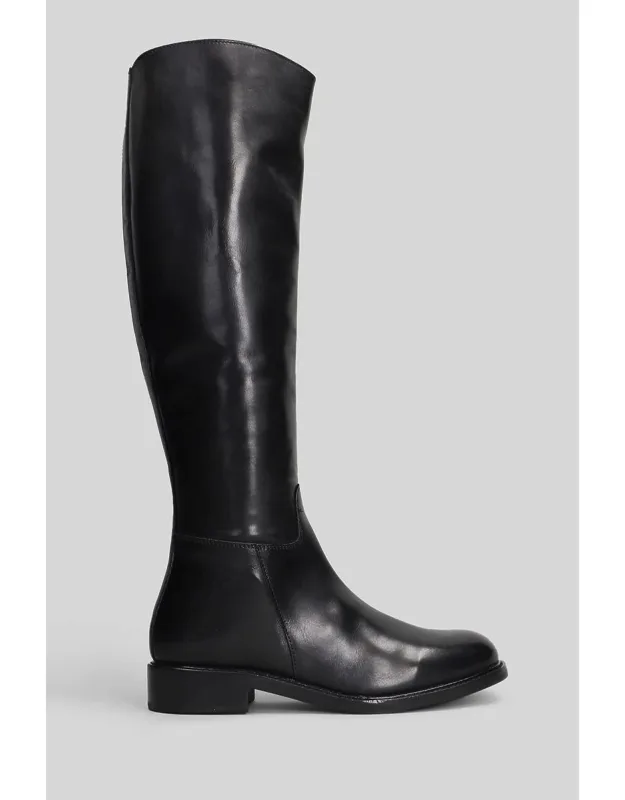 Low Heels Boots Made In Italy 40 Mm Heel