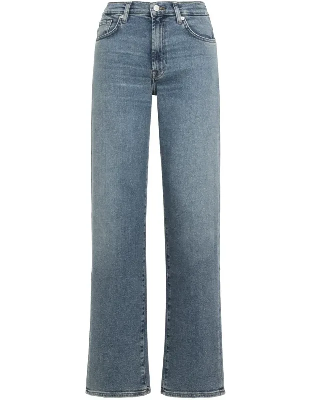High-waisted Jeans