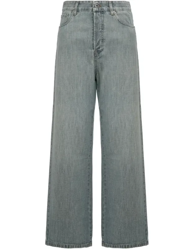 Wide-leg Jeans With 5 Pockets