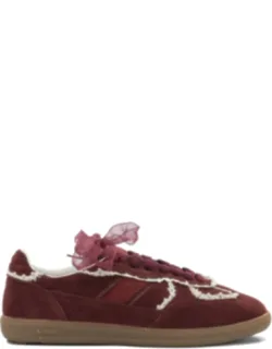 Alohas "tb 490" Sneakers With Suede Upper And Crochet Trim