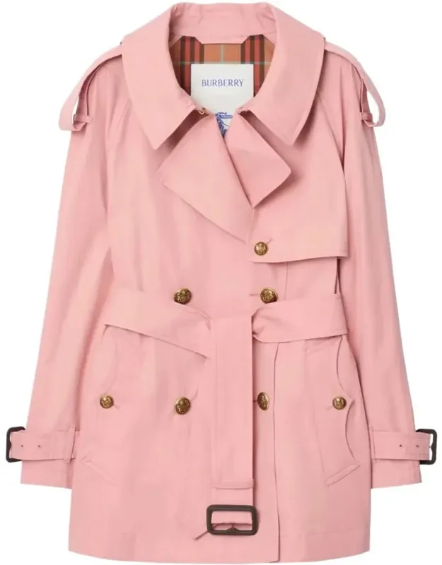 Lightweight Cotton Trench Coat
