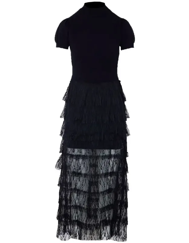 Dress Crewneck Short Sleeves