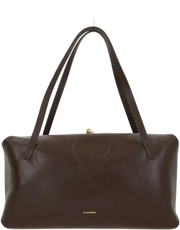 Bag Crafted In Paper Leather With Gold-tone Hardware