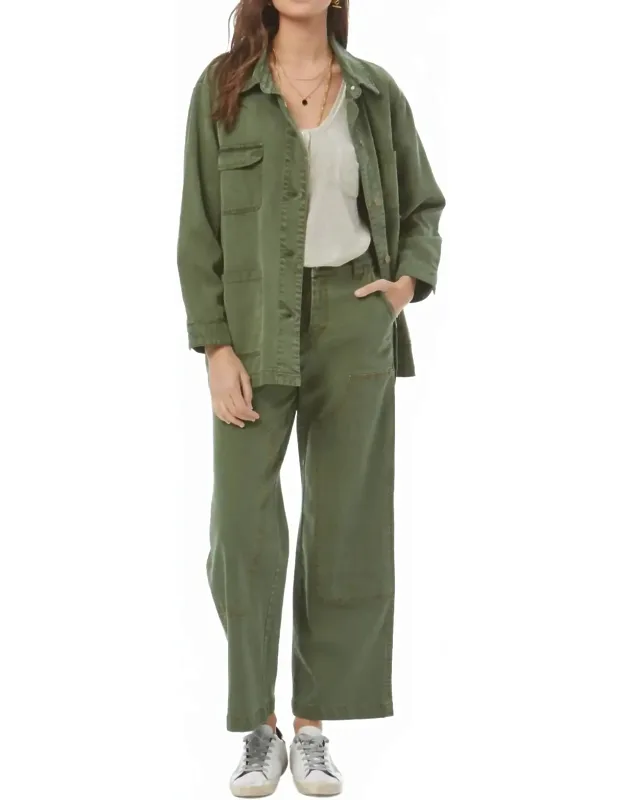 Workwear Wide Leg Pants