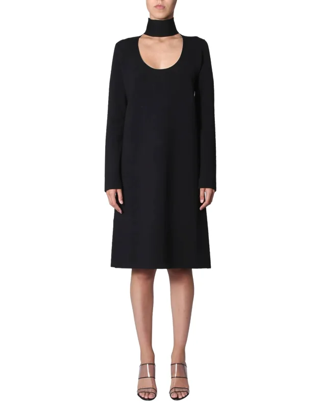 High Neck Dress