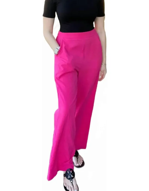 Woven Straight Trousers