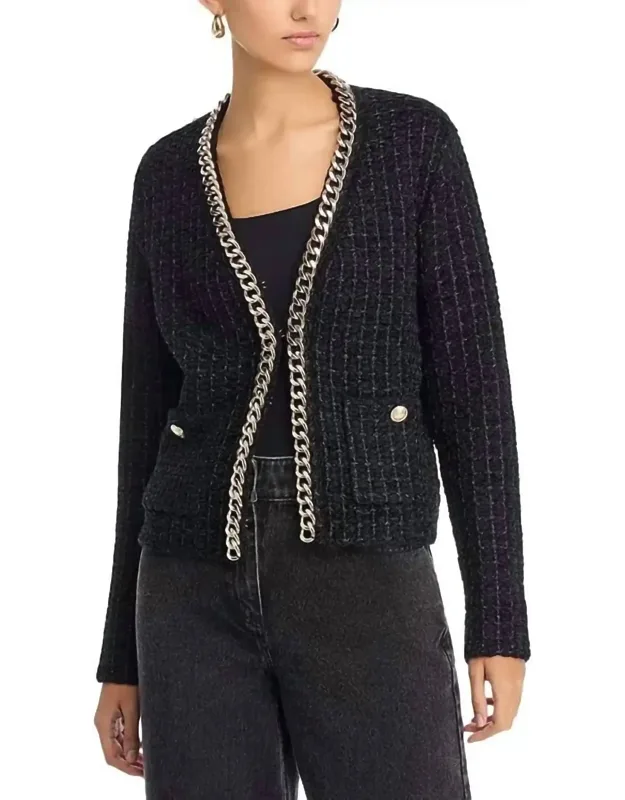 The Trista Chain Cardigan
