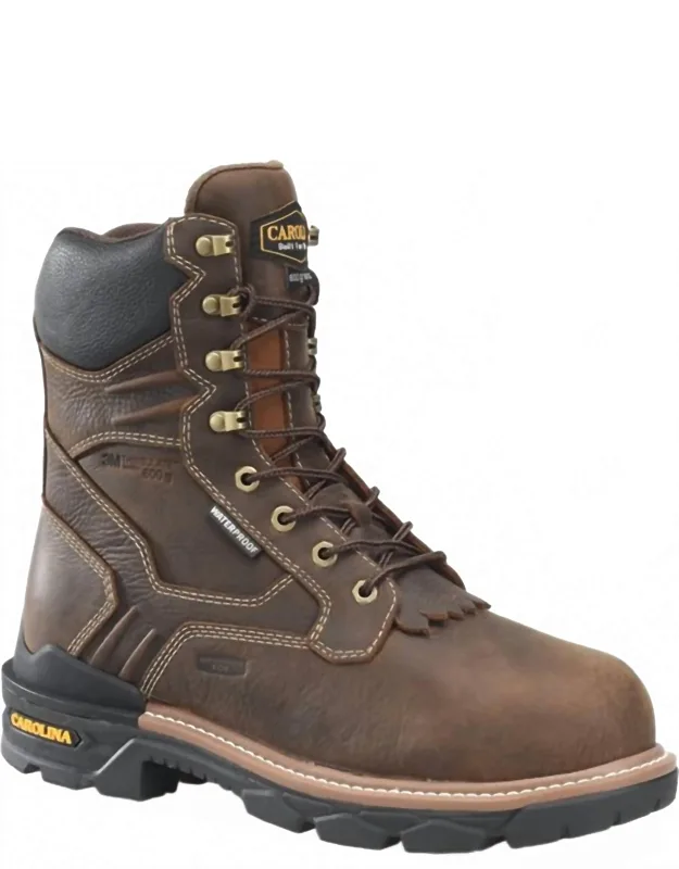 Contestor 8" Insulated Work Boots - Wide