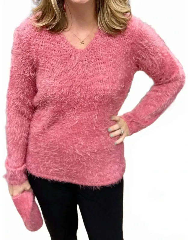 Fuzzy Removable Neck Sweater