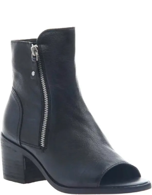 Open Toe Booties