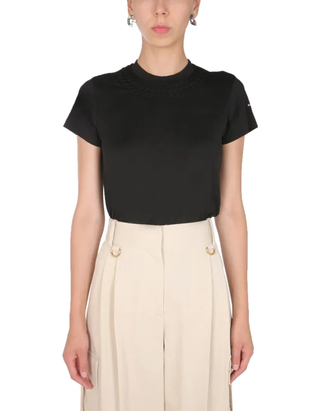 T-shirt With Chain Motif