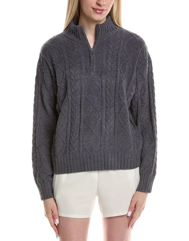 Cable Crew Lounge Sweater