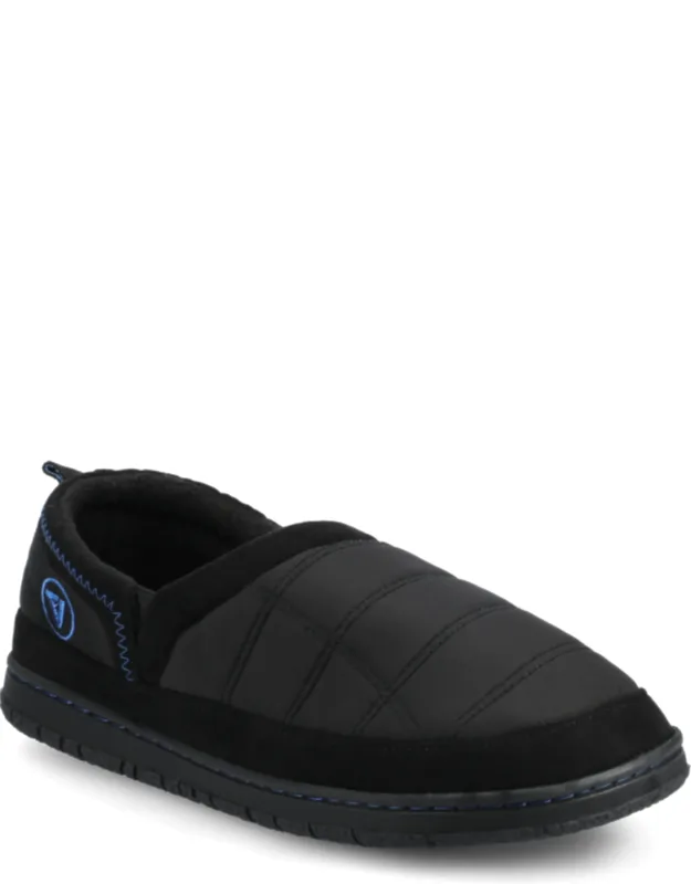 Quilted Shearling Slippers