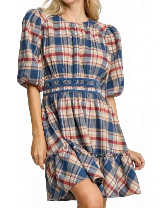 Plaid Dress