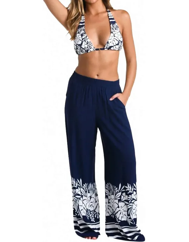Beach Bungalow Palazzo Pants