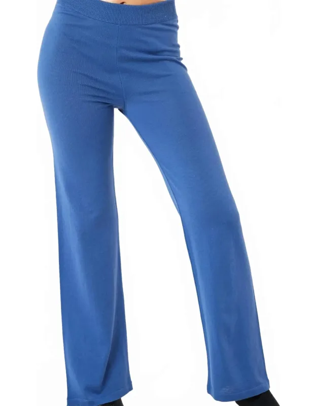 Knit Wide Leg Pants