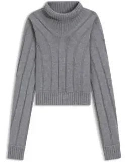 Rollneck Sweater In Virgin Wool And Cashmere