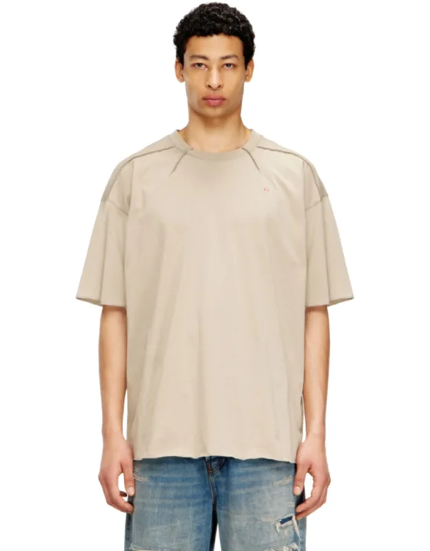 Cotton T-shirt With Micro Embroidery