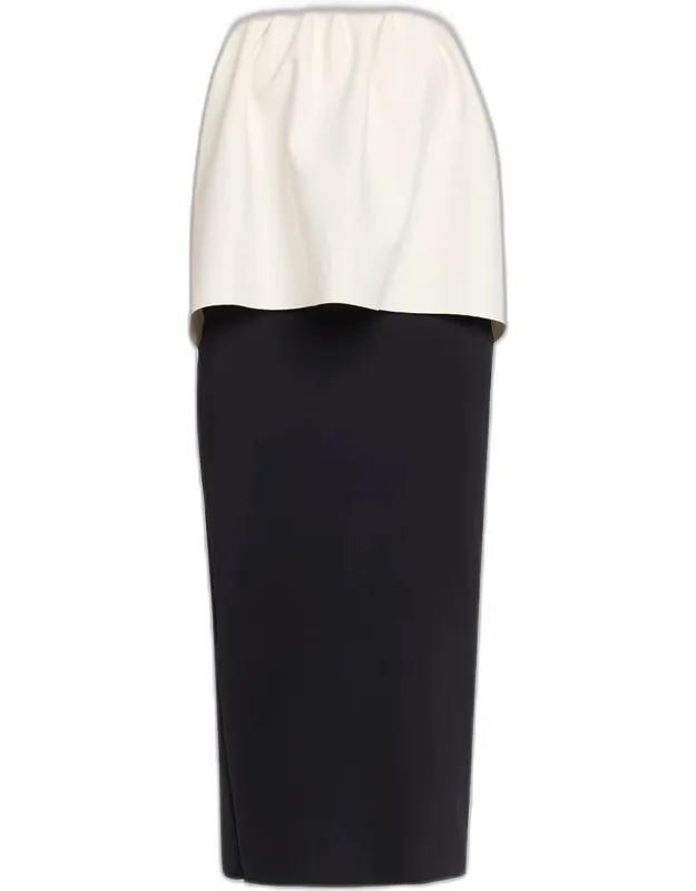 Ruched Tube Dress