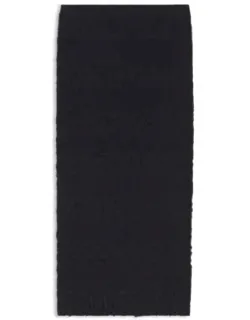Pencil Skirt With Geometric Plissé