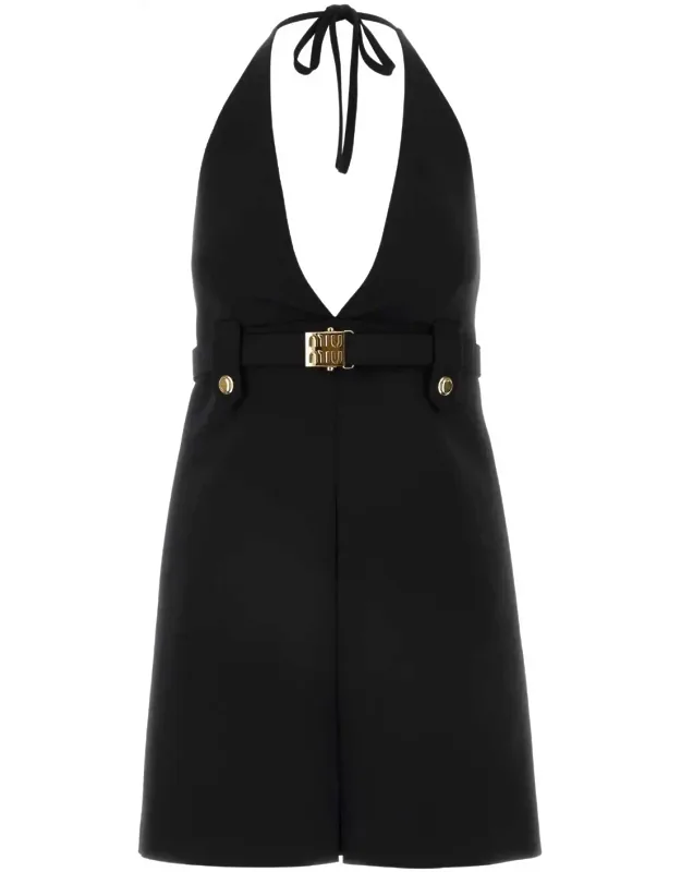 Stretch Wool Dress