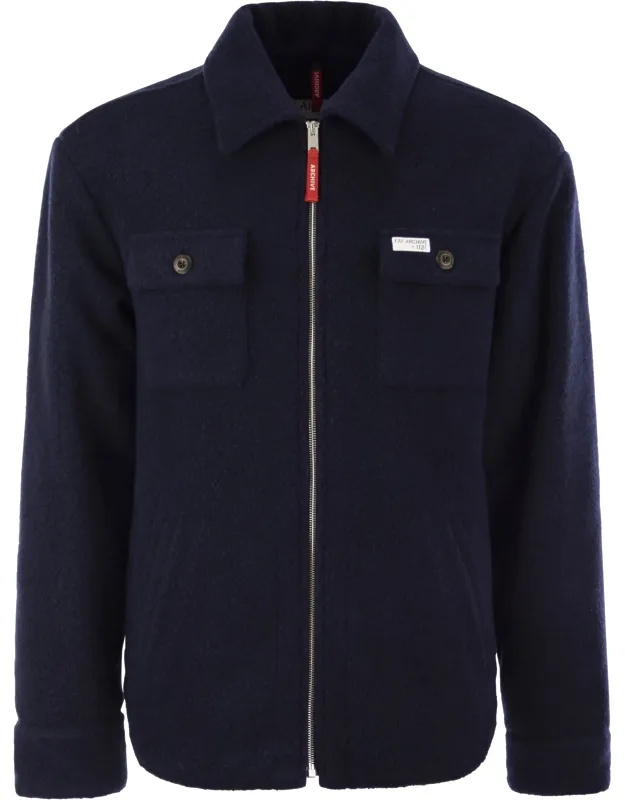 Wool Over Shirt