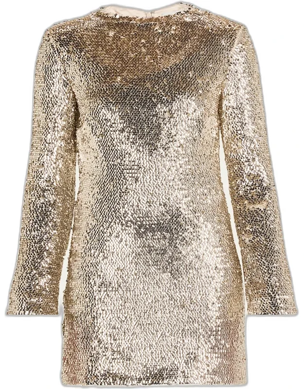 Opal Sequined Mini Dress