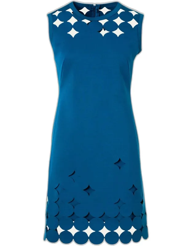 Cutout Sleeveless Sheath Dress