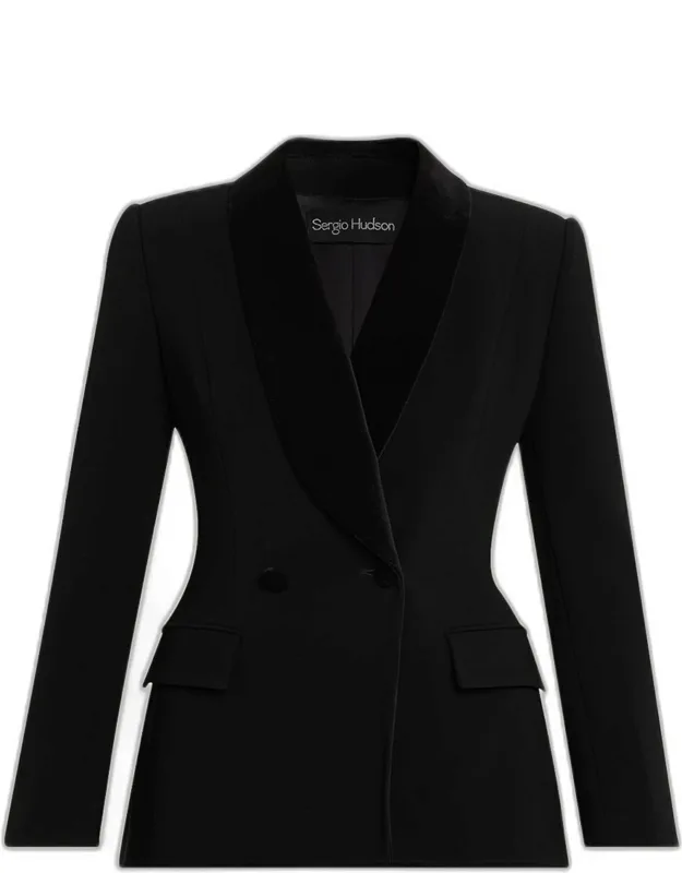 Shawl Collar Tuxedo Blazer