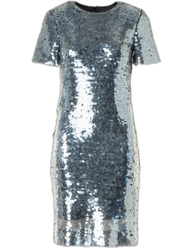 Lucid Sequined Tulle Dress