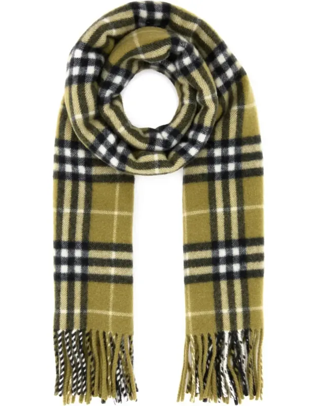 Embroidered Cashmere Scarf