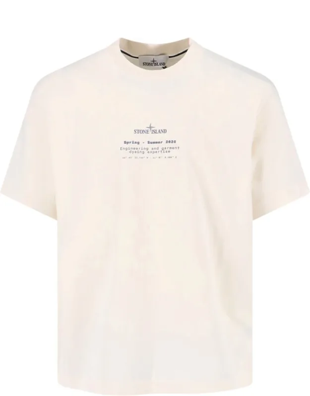 T-shirt Logo Cotton Crew Neck