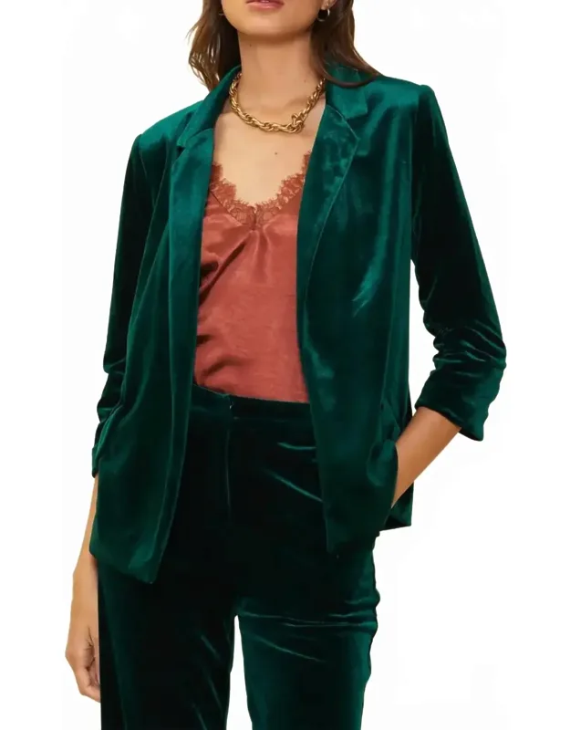 Velvet Blazer