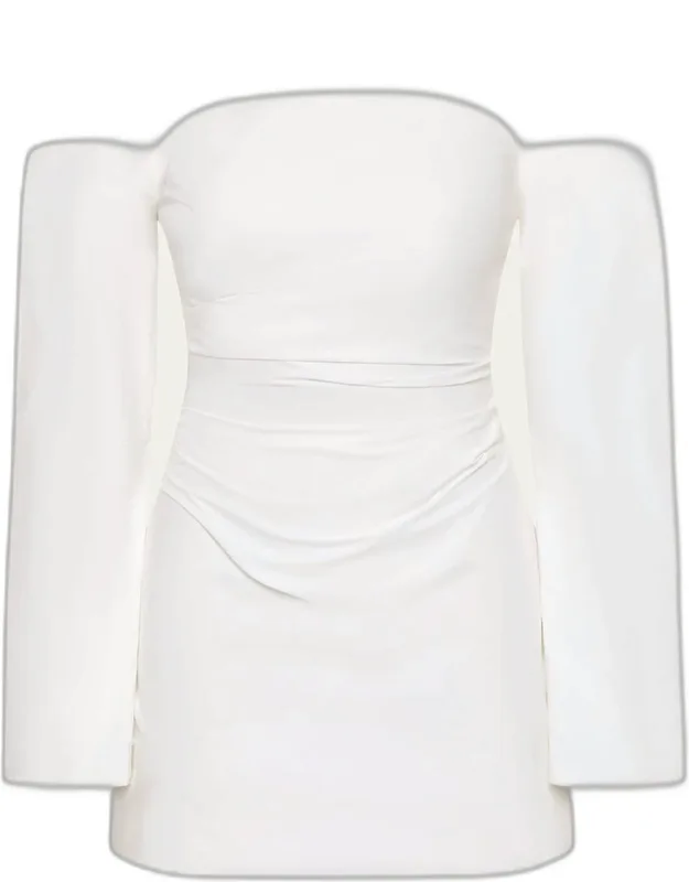 Off-shoulder Mini Dress